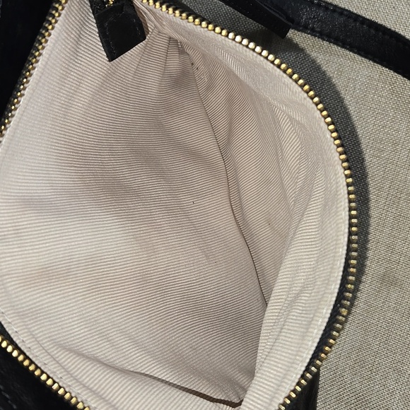 Margot Black Leather Crossbody Shoulder Bag Purse Handbag - Picture 10 of 12